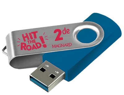 Hit the Road! Anglais 2de (2023) - Clé USB