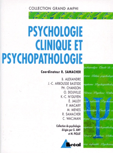 Psychologie clinique et Psychopathologie