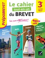 Le Cahier Tout-en-un du Brevet - Nouveau Brevet 2025