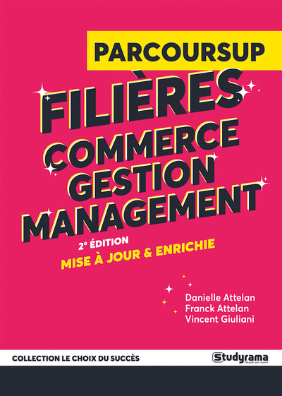 Parcoursup - Filières commerce, gestion, management