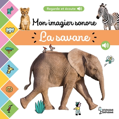 Mon imagier sonore  - La savane