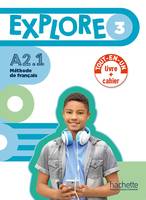 Explore  3 Version Livre + Cahier