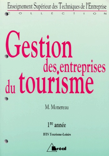 Gestion des entreprises du tourisme