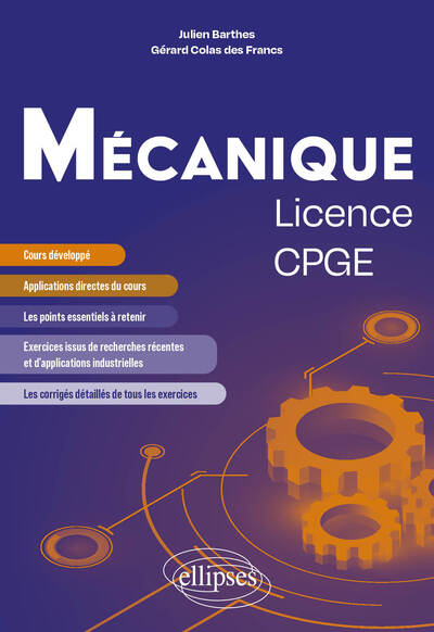 Mécanique - Licence/CPGE