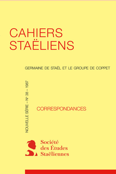 Cahiers staëliens