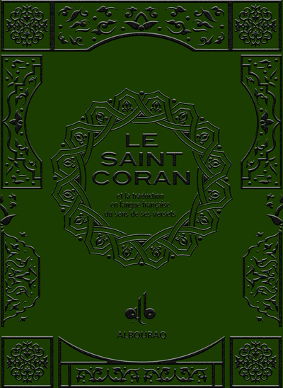 Saint Coran - FranCais - pochette (11 x 15 cm) - Vert