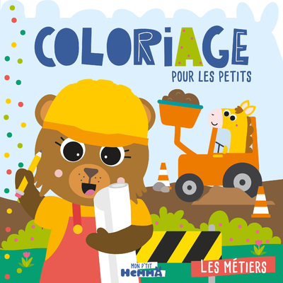 Mon P'tit Hemma - Coloriage pour les petits - Les métiers