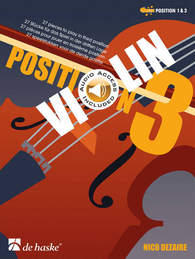 Violin Position 3 - 27 Pieces To Play In Third Position - Recueil + Enregistrement(S) En Ligne