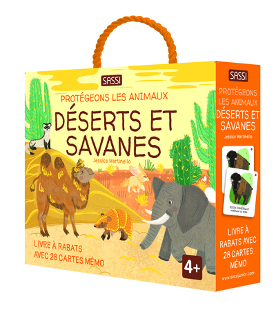 Protégeons les animaux. Déserts et savanes