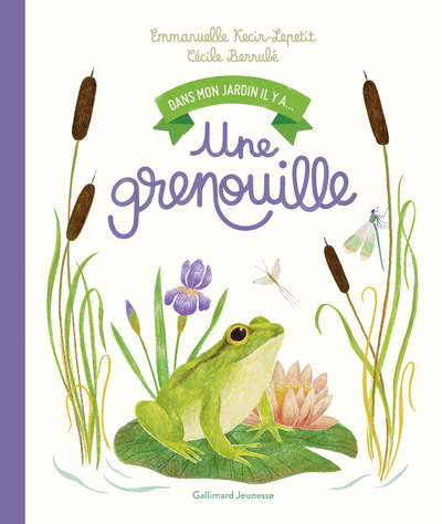 Dans mon jardin, il y a... - Une grenouille