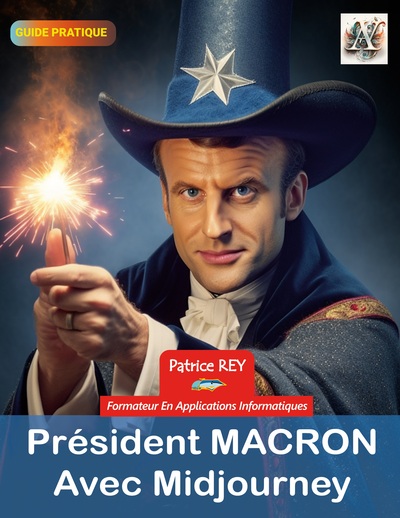 President Macron avec Midjourney - Patrice Rey