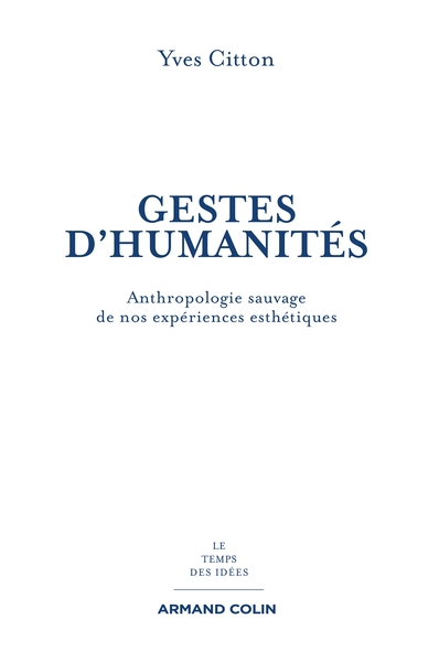 Gestes d'humanités