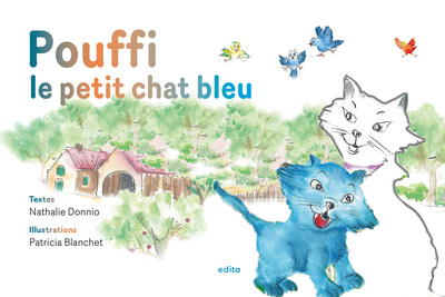 Pouffi le petit chat bleu