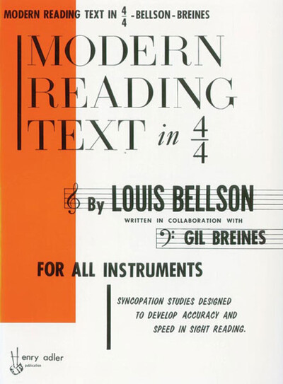 Modern Reading Text In 4/4 - Gil Breines_Louis Bellson