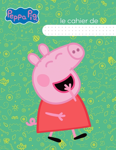 Peppa Pig - Cahier d'écolier - Xxx