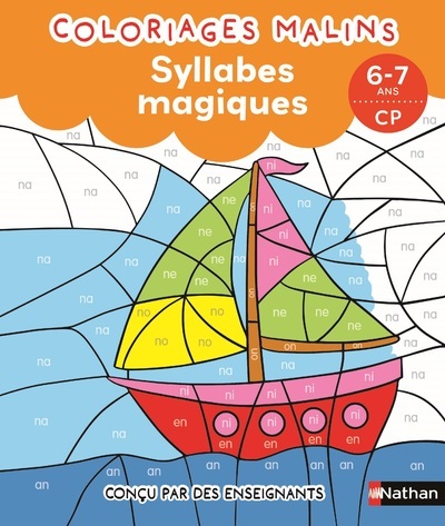 Syllabes magiques CP - Coloriages malins