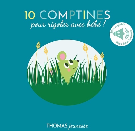 10 comptines pour rigoler et s'amuser !  Livre sonore