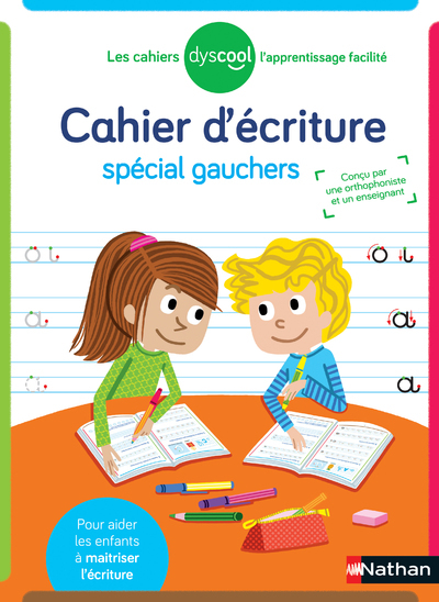 Cahier d'écriture pour gaucher-Dyscool