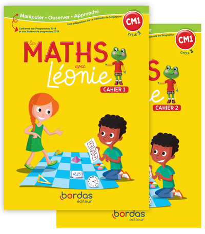 Les Maths Avec Léonie Cm1 2022 Cahiers De L'Élève N°1 Et N°2 Sous Film