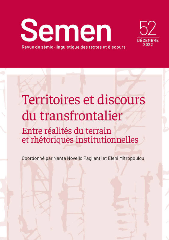 Semen, n° 52 - Décembre 2022
