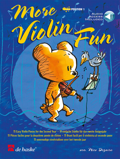 Dinie Goedhart : More Violin Fun  - Violon - Recueil + Enregistrement(S) En Ligne