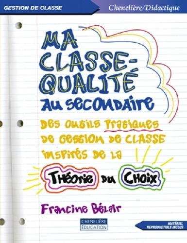 Ma Classe Qualite Au Secondaire