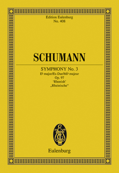 Symphonie n° 3 en mi bémol majeur - Robert Schumann