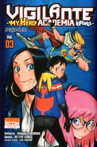 Vigilante My Hero Academia Illegals Volume 3