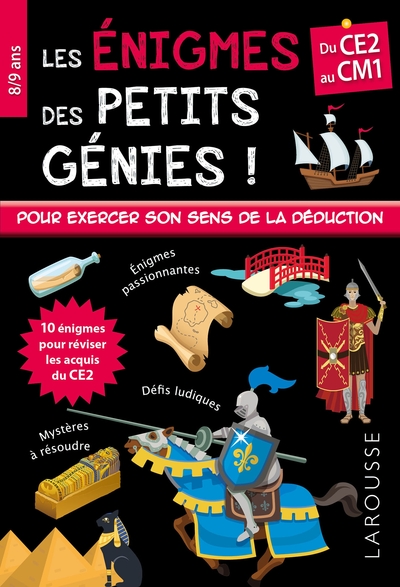 Les énigmes des petits génies ! / du CE2 au CM1, 8-9 ans