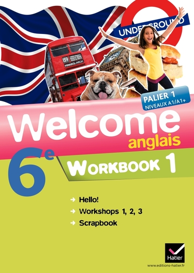 Welcome Anglais 6e éd. 2011 - Workbook (en 2 volumes) - Nathalie Hollinka-Rousselle