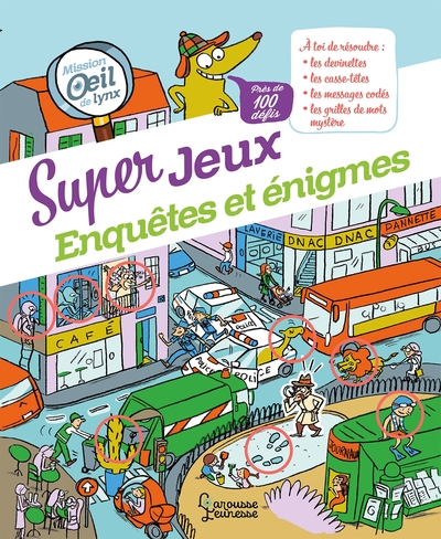 Super jeux d'enquêtes et énigmes - Aurore Meyer