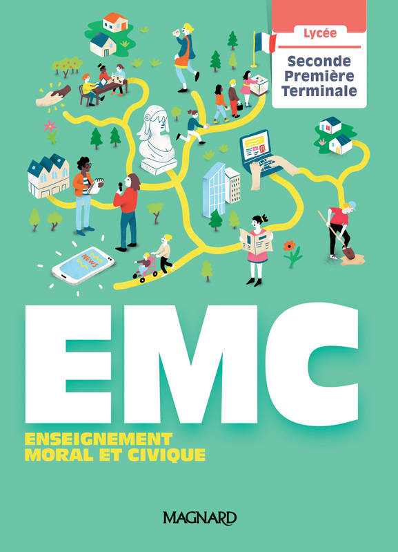 Enseignement moral et civique 2de, 1re, Tle (2020) - Manuel élève - Sophie Bordet-Petillon, Hugo Borgogno, Thomas Cassigneul, Pauline Delabroy-Allard, Francis Larran, Marie-Cécile Michallet, Bastien Perrin, Henri Pompidor, Catherine Ramon, Frédéric Violay