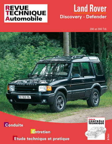 Land Rover Discovery et Defender - moteur turbo Diesel 200 Tdi