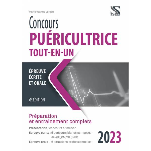 Concours Puéricultrice, Tout-En-Un, 2023 : Épreuve Écrite Et Orale : Préparation Et Entraînement Com