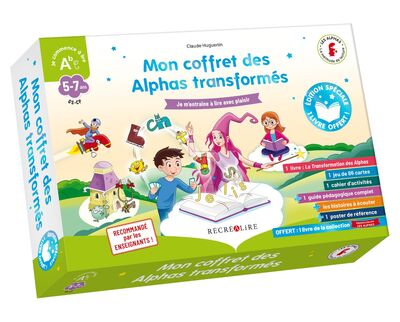 Edition spéciale Mon coffret des Alphas transformés méthode de lecture GS CP - Claude Huguenin