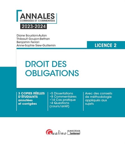 Droit des obligations - L2