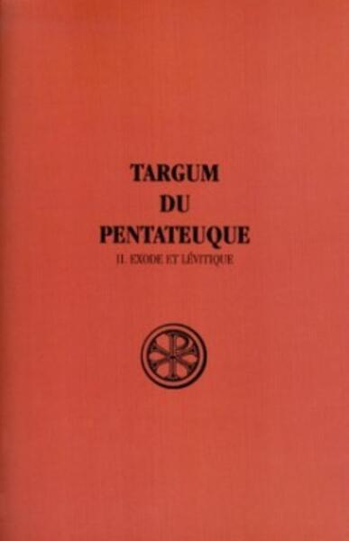 Targum Du Pentateuque. Volume 2