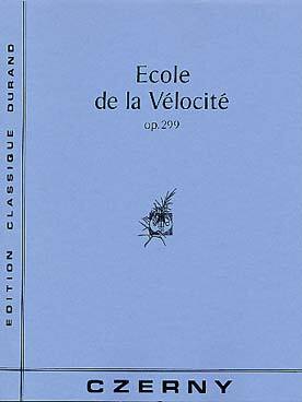 Ecole Velocite Op 299 Piano - Carl Czerny