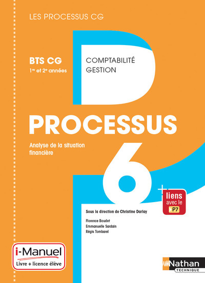 Processus 6 BTS CG 1ère et 2ème années (Les processus CG) Livre + Licence élève - 2017