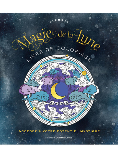 Magie De La Lune - Livre De Coloriage