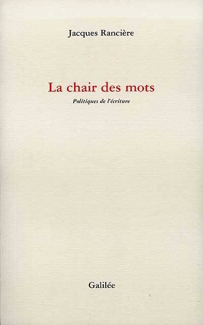 La chair des mots