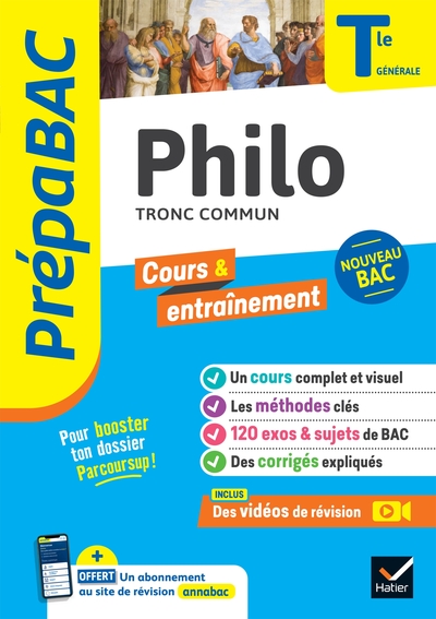 Prépabac - Philo Tle générale - Bac 2025