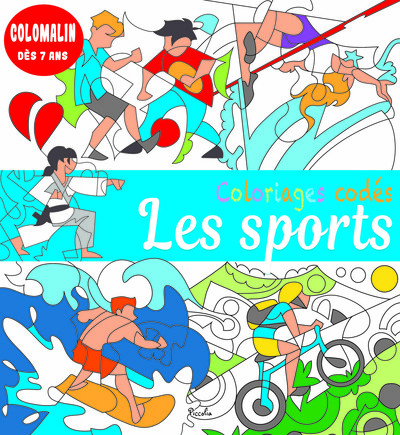 Coloriages codés - Les sports