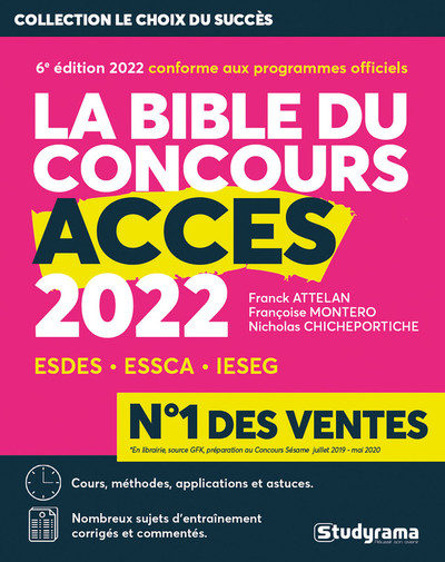 La bible du concours Acces 2022