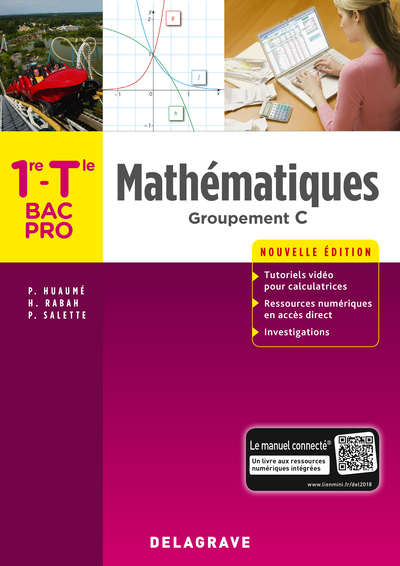 Mathématiques - Groupement C - 1re, Tle Bac Pro (2018) - Pochette Élève, Groupement C