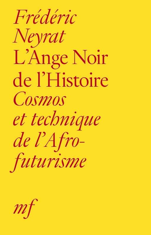 L'ange noir de l'histoire - Frédéric Neyrat