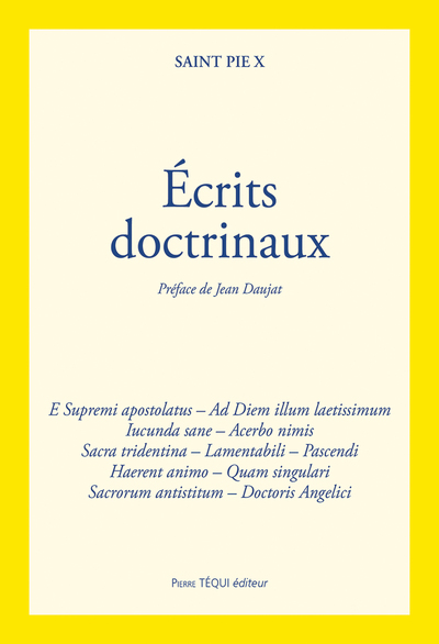 Écrits doctrinaux