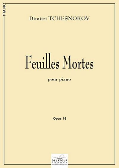 Feuilles Mortes Pour Piano