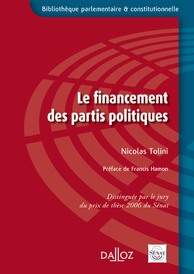 Le financement des partis politiques - Nicolas Tolini