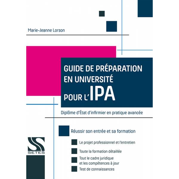 Guide de préparation en université pour l'IPA